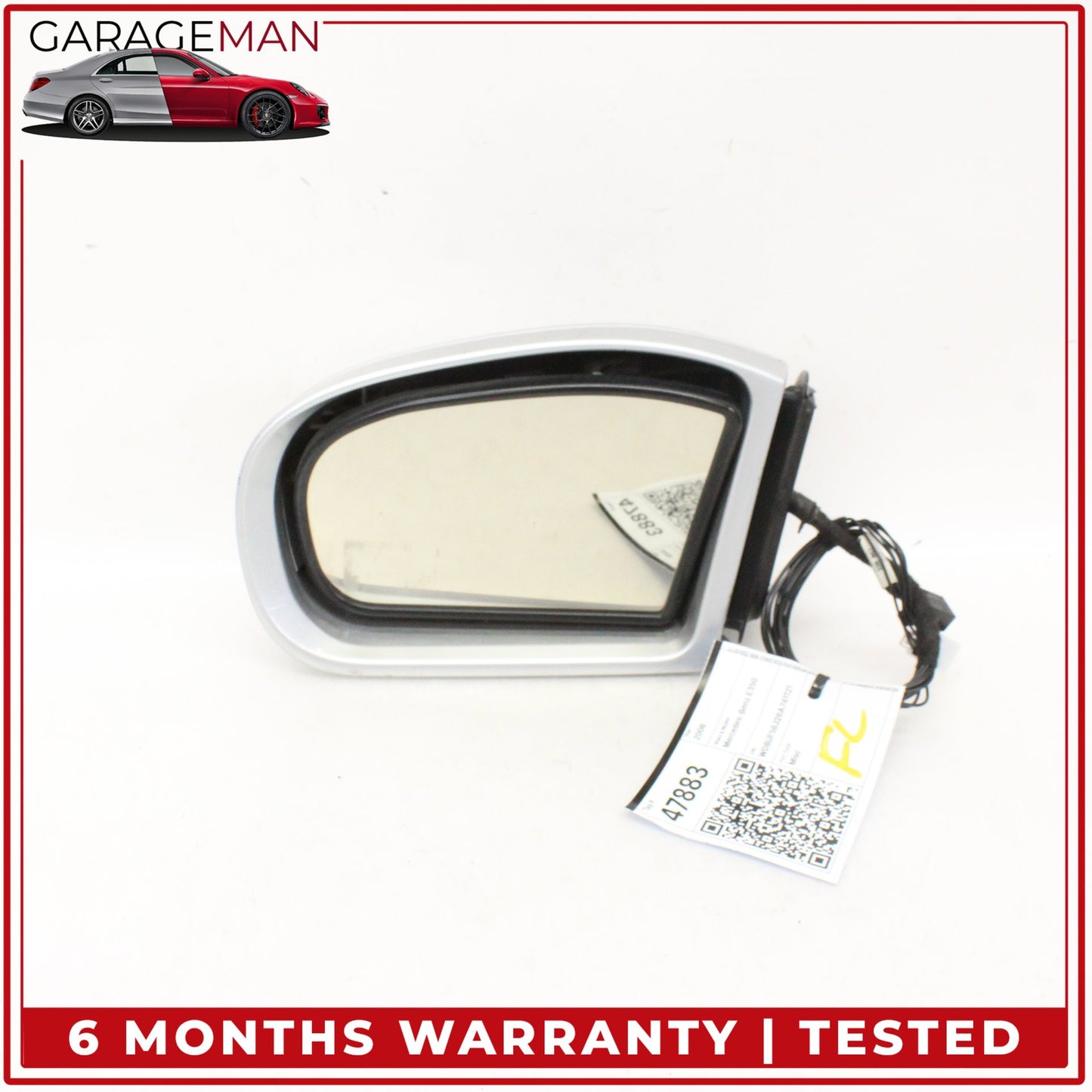 2003-2006 Mercedes-Benz E350 W211 Sedan Front Left Door Rear View Mirror 2038103716 OEM