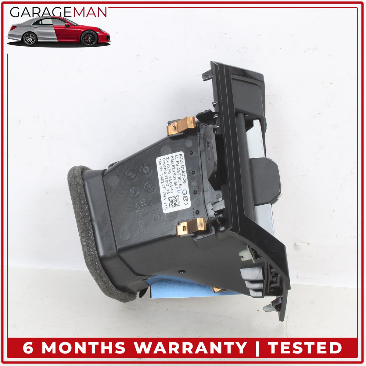 2019-2025 Audi Q3 Front Left Driver Side Dashboard AC A/C Air Vent 83B820901 OEM