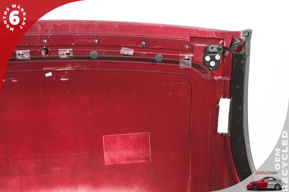 2002-2005 Ford Thunderbird Hard Top Roof Panel w/ Portholes Red OEM