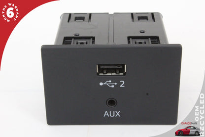 2017-2020 Audi A3 S3 USB Charger Port & AUX Plug Assembly 8V0035708 OEM