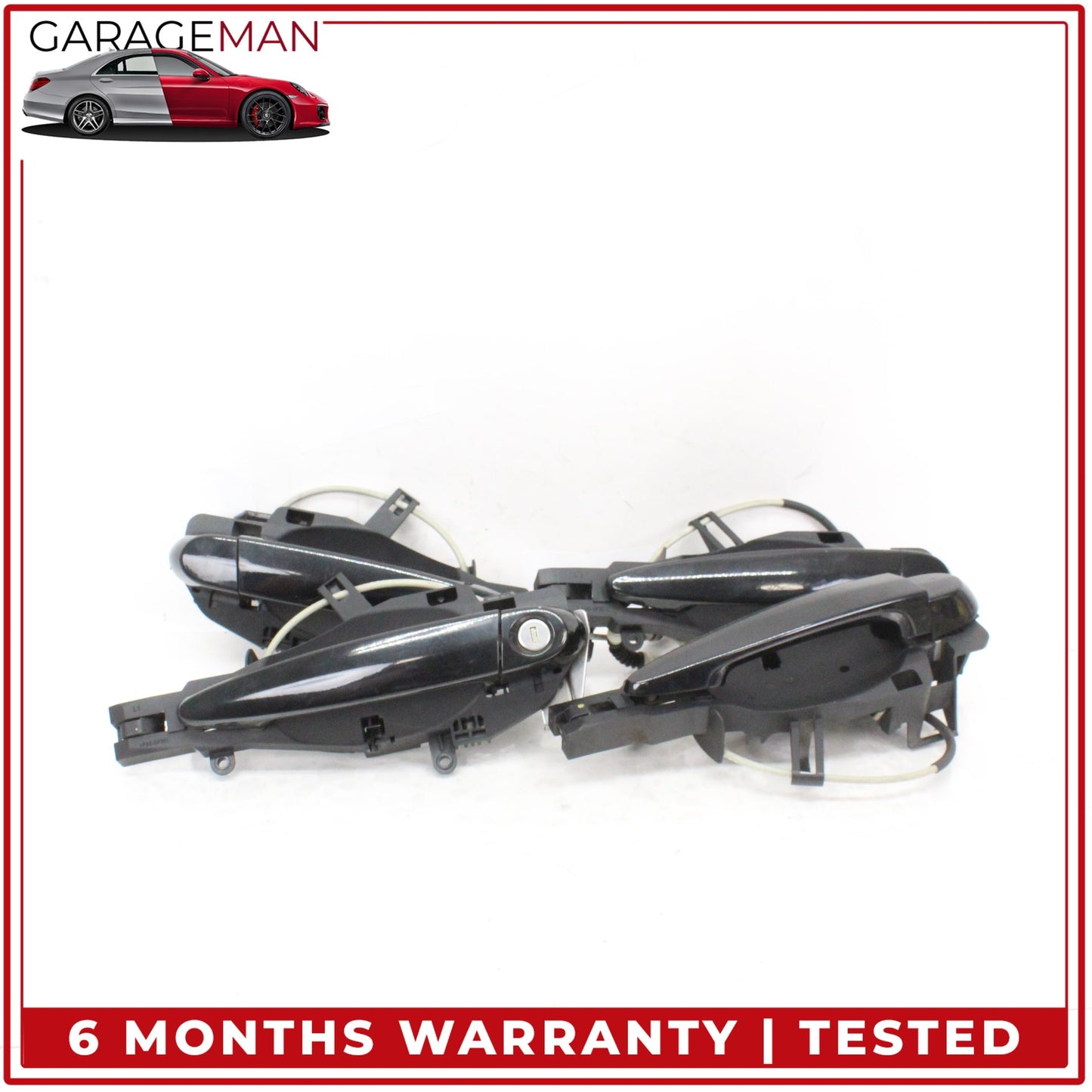 2007-2014 BMW X5 X6 Front and Rear Left and Right Exterior Door Handle Set OEM