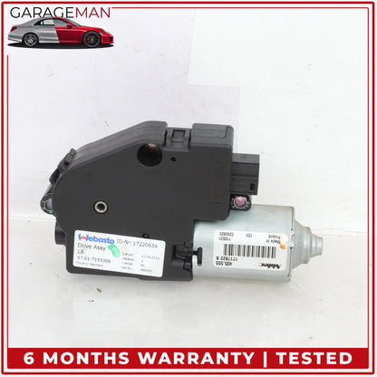 2012-2018 BMW 650i F13 Sun Roof Drive Motor (Set of 2) 7193398 OEM