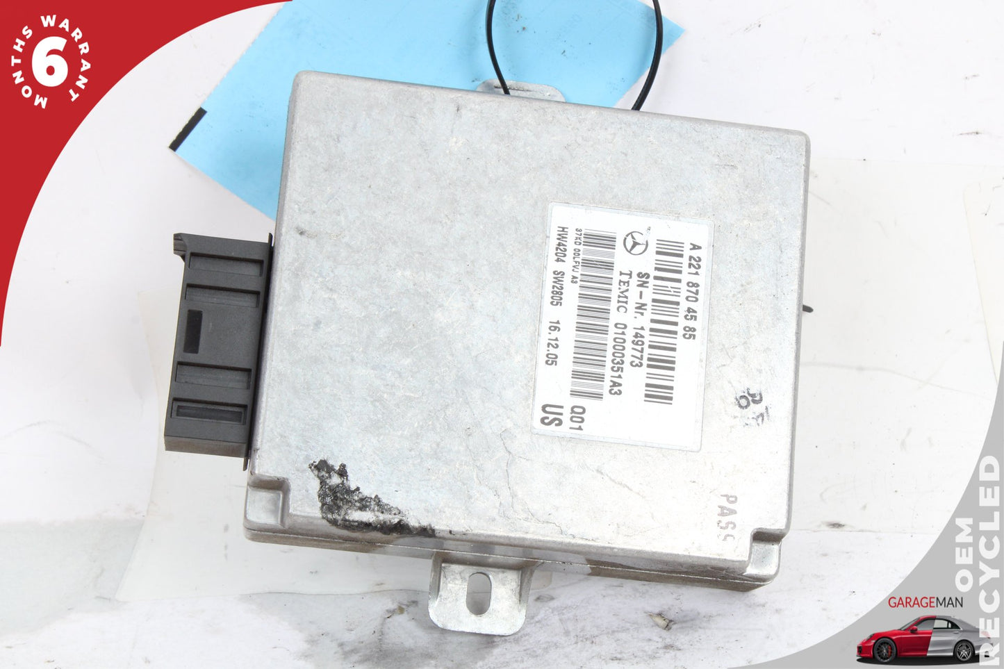 07-14 Mercedes-Benz S550 W221 Voice Communication Control Module 2218704585