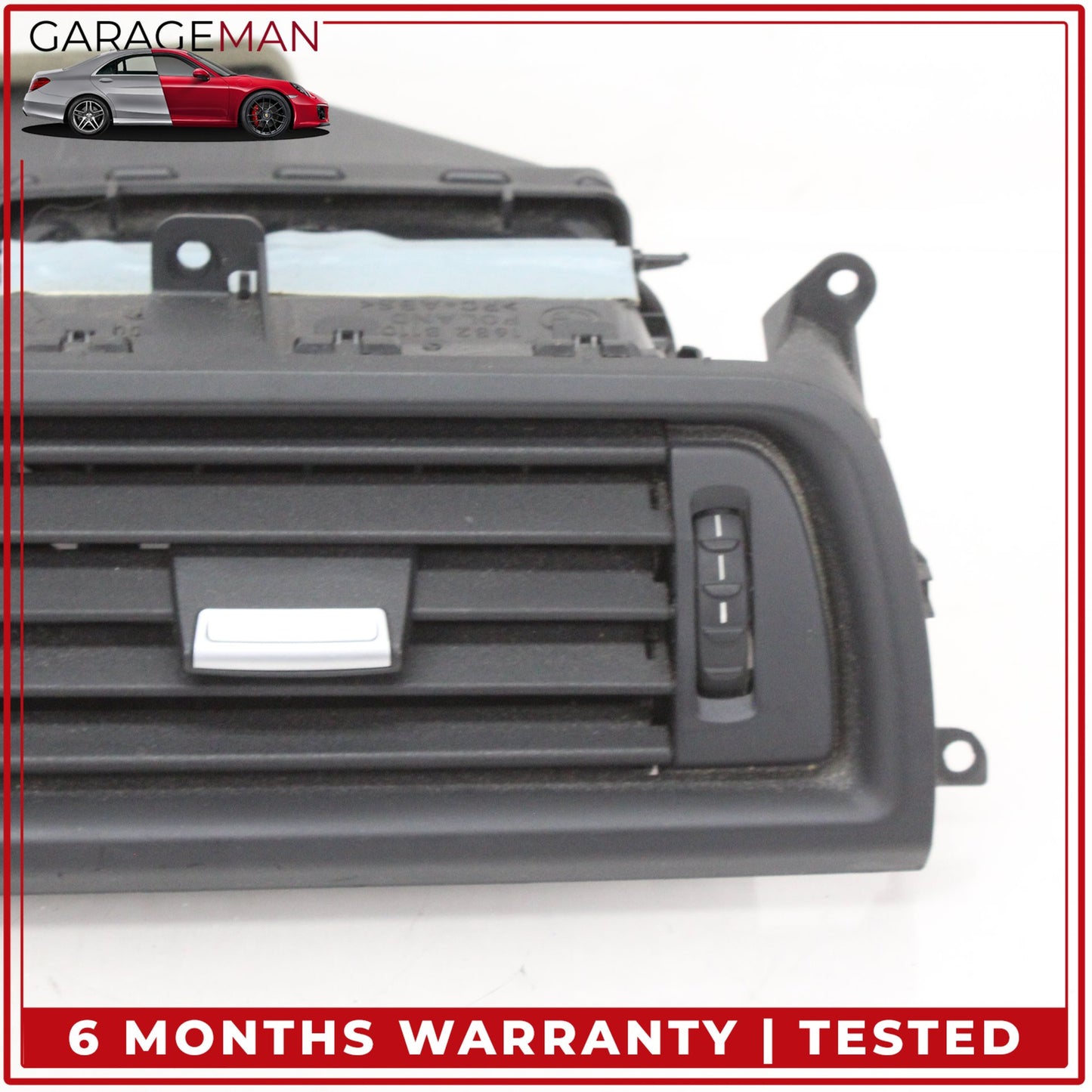 2011-2016 BMW 550i Center Dash AC Air Vent w/ Hazard Light Control Switch OEM