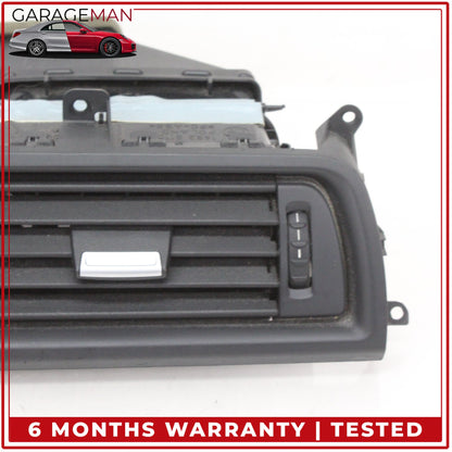 2011-2016 BMW 550i Center Dash AC Air Vent w/ Hazard Light Control Switch OEM