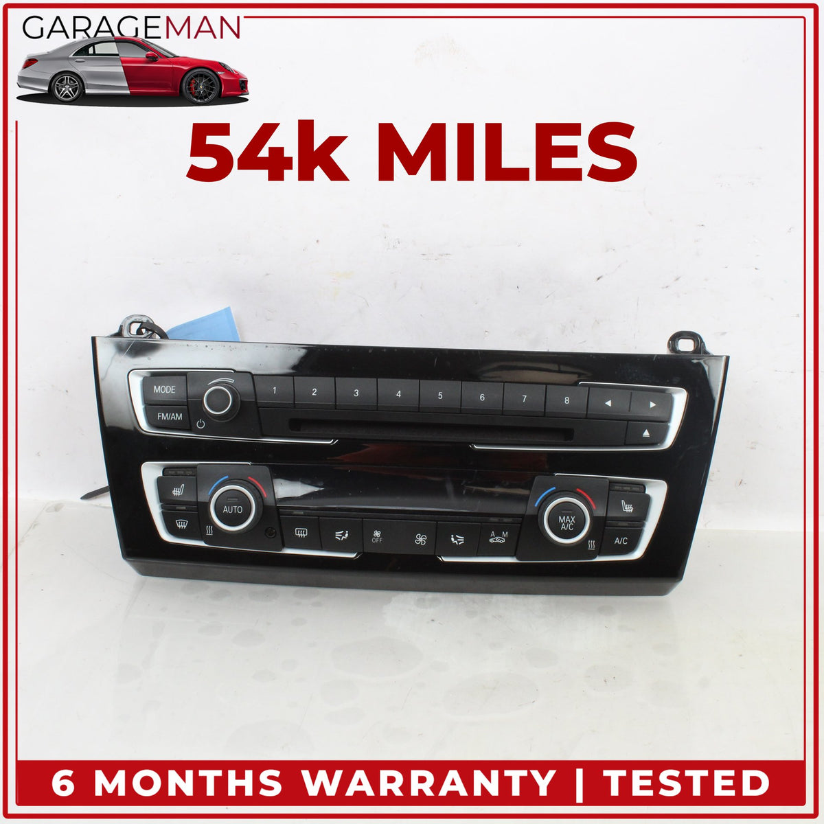 2014-2021 BMW M235i F22 AC Climate Temperature Radio Control Switch Panel OEM