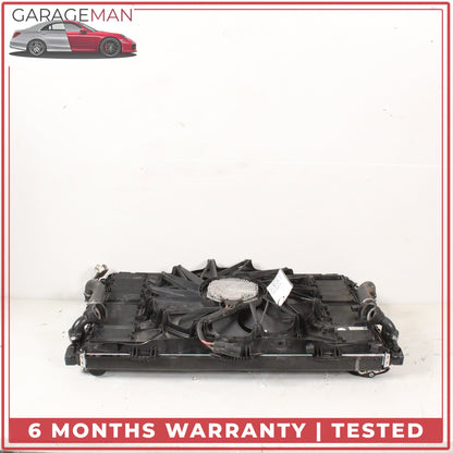 2010-2016 Porsche Panamera 970 Engine Cooling Radiator AC A/C Condenser OEM