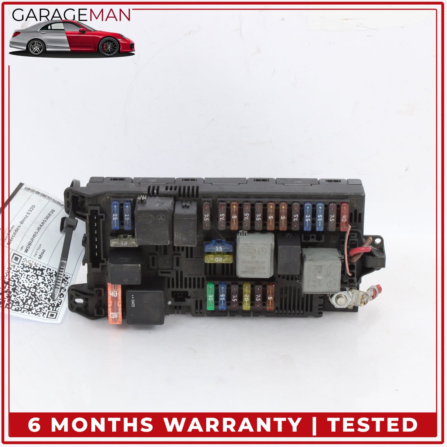 2003-2011 Mercedes W211 E320 Front SAM Module Relay Fuse Box 2115453901 OEM