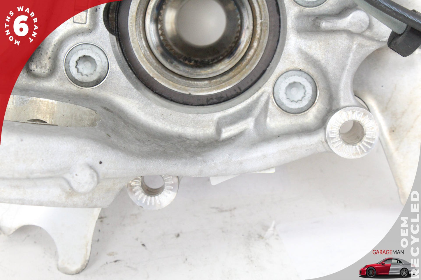 2009-2018 Audi A6 C7 AWD Rear Left Spindle Knuckle Wheel Hub 8K0505435AB OEM