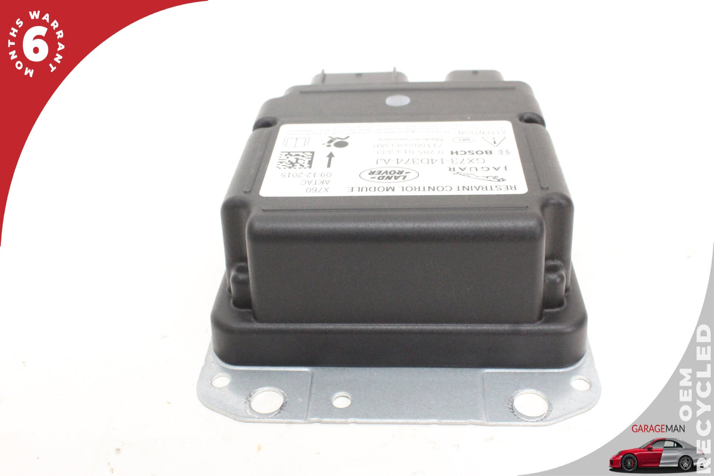 2016-2019 Jaguar XF XE X260 Airbag Sensor Restraint Module GX7314D374AJ OEM