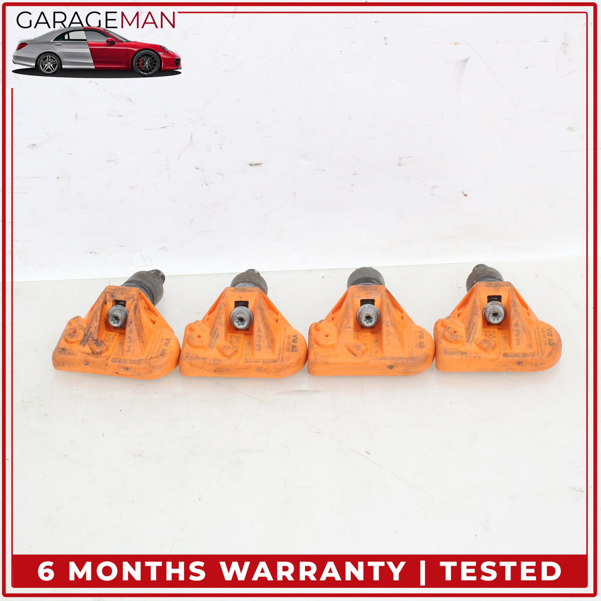 2015-2024 Porsche Macan 95B TPMS Tire Pressure Sensors Set of 4 5Q0907275F OEM