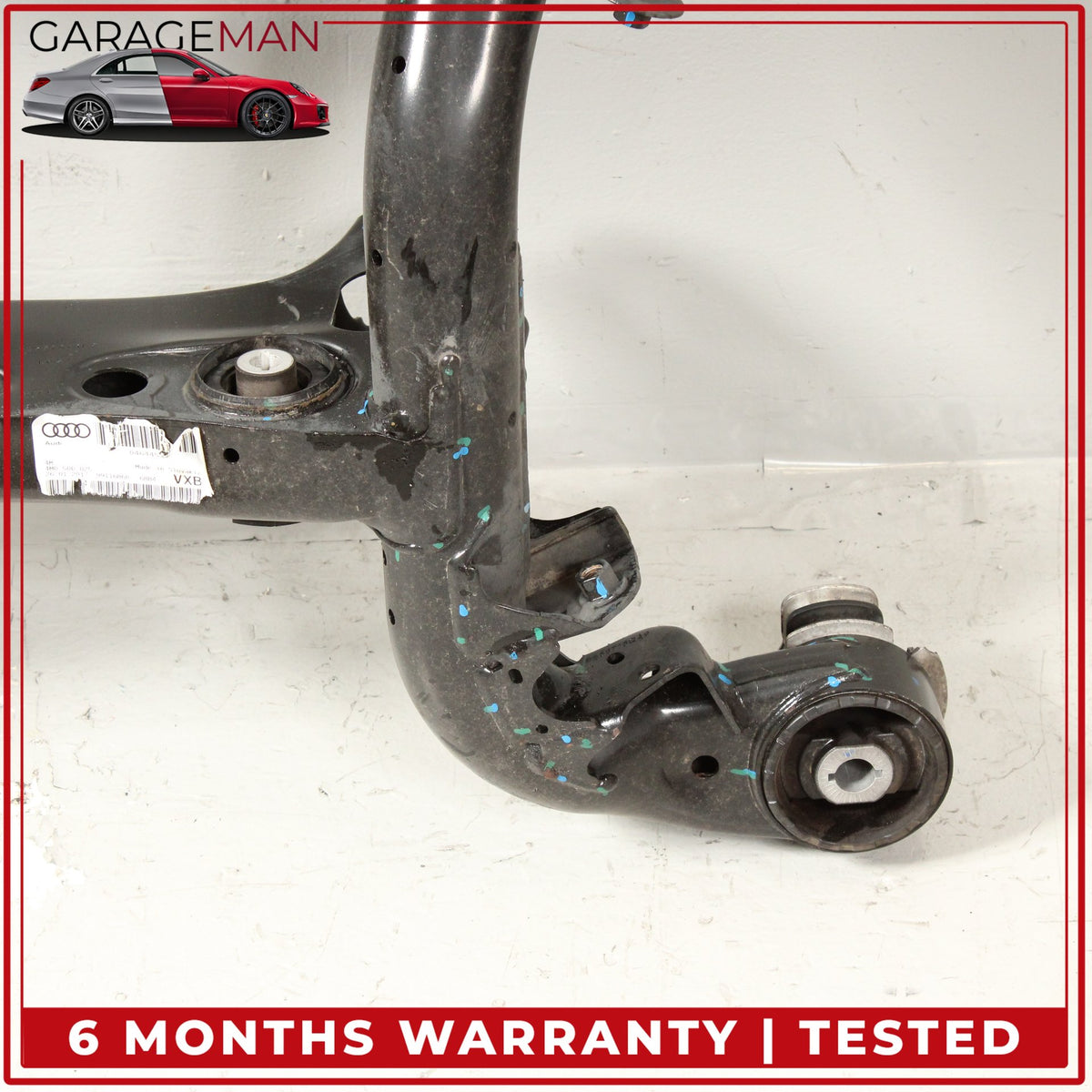 2017-2019 Audi Q7 Rear Suspension Sub Frame Subframe Crossmember 4M0500025 OEM