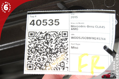 2014-2019 Mercedes W117 CLA45 AMG Front Right Side Door Shell Panel Black OEM