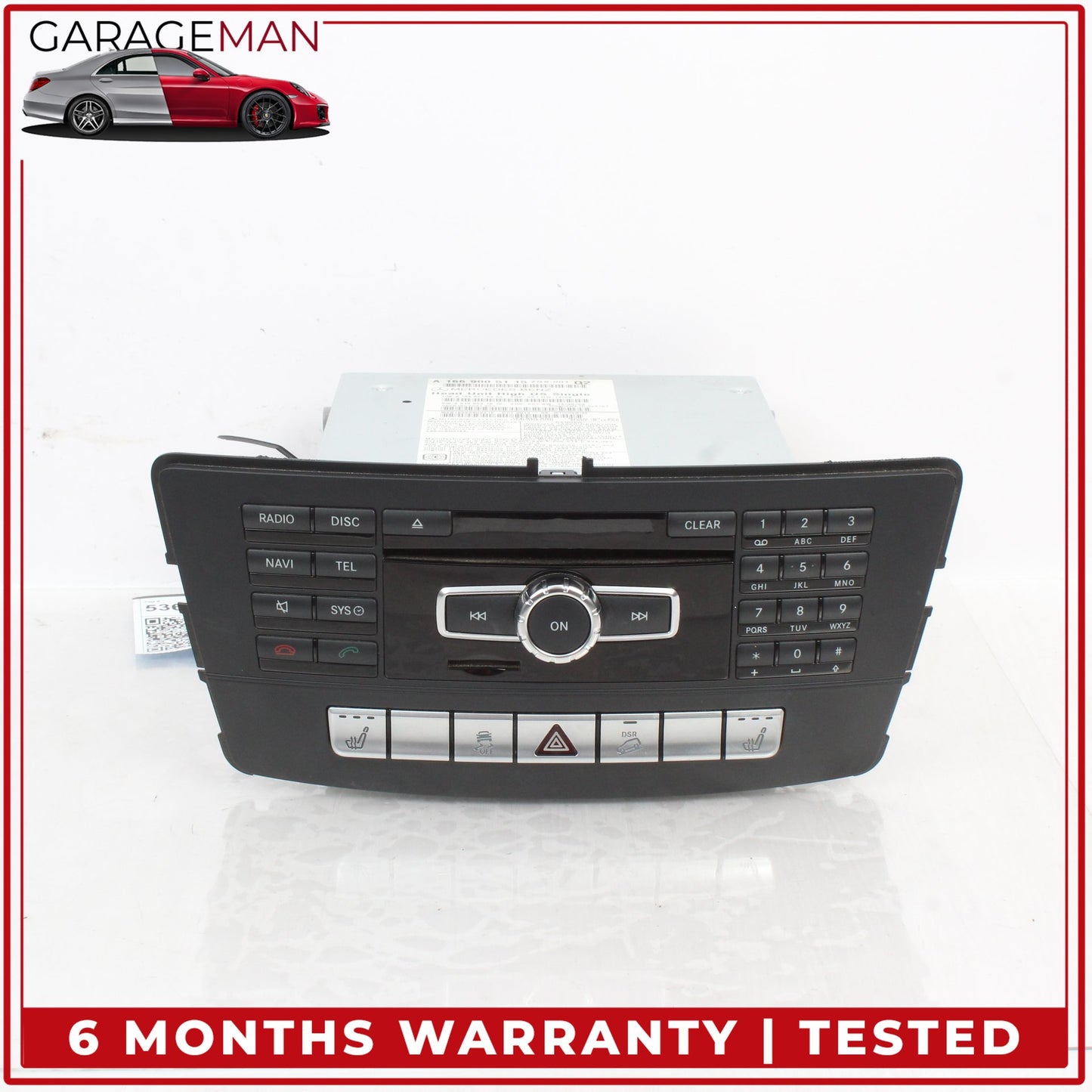 2015-2016 Mercedes W166 ML350 Head Unit Navigation Command Comand CD Audio OEM