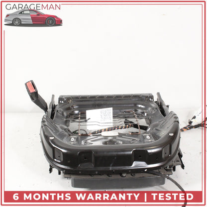 2010-2012 Range Rover L322 Front Left Seat Track Rail Frame w/ Motors OEM