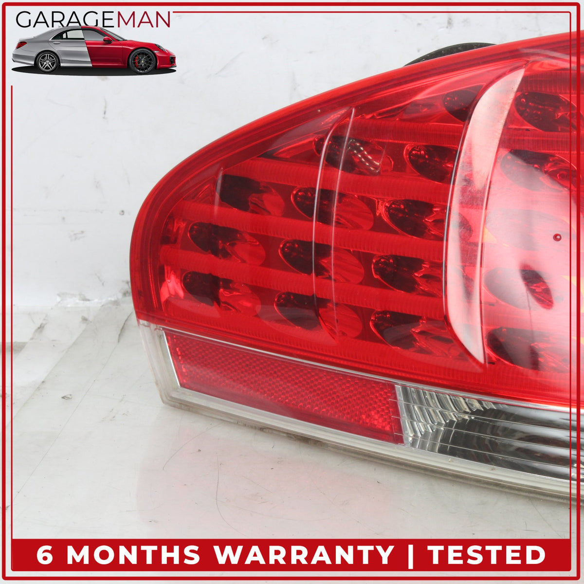 2004-2007 BMW 650i E64 Rear Left & Right Side Tail Light Lamp OEM