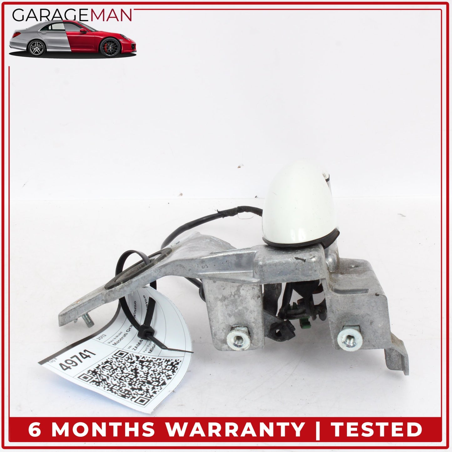 2008-2019 Maserati GranTurismo M145 Front Left Exterior Door Handle White OEM