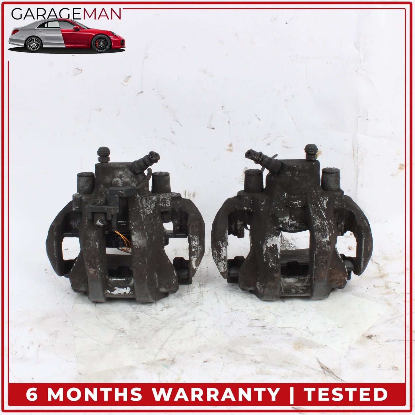 2003-2006 Mercedes R230 SL500 Rear Left and Right Side Brake Caliper Set OEM