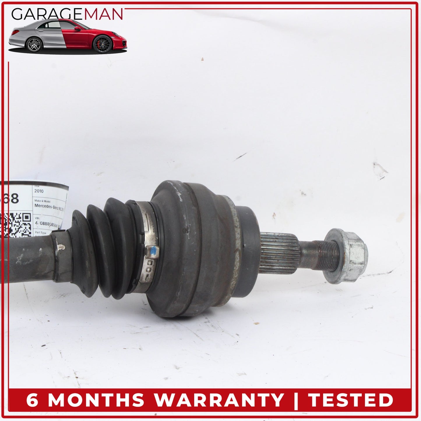 2006-2012 Mercedes W164 ML350 Rear Left or Right Side CV Axle Drive Shaft OEM