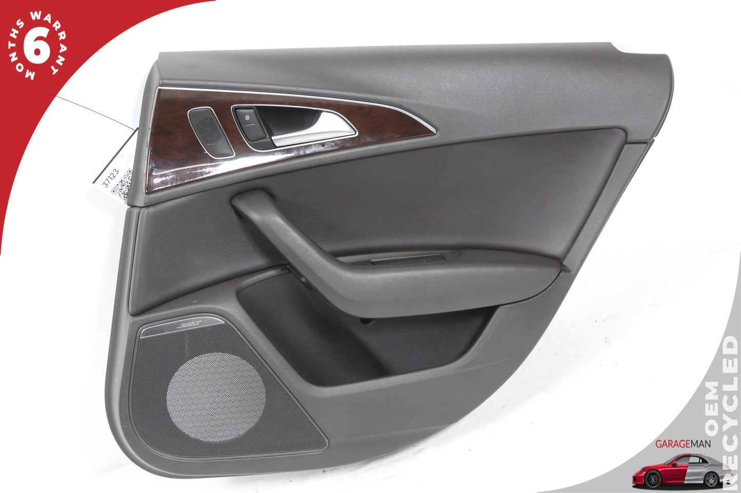 2012-2018 Audi A6 Rear Right Interior Door Panel 4G0867222
