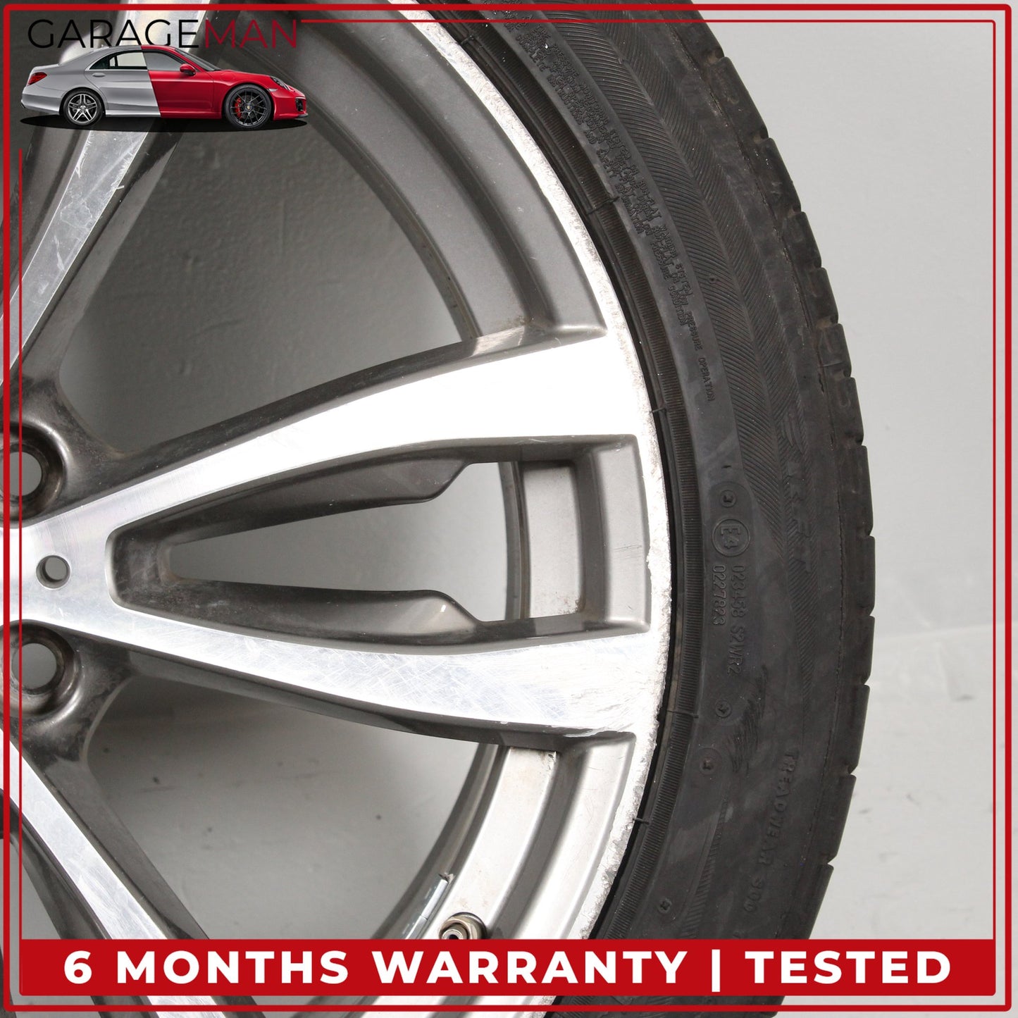 2014-2019 BMW X5 X6 Front Wheel Rim w/ Bridgestone Tire 10JX20H2ET40 7846790 OEM