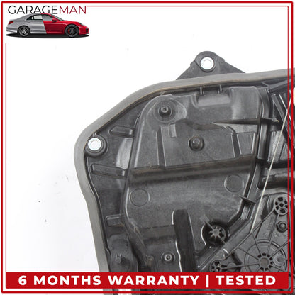 2017-2023 BMW 530e G30 Rear Right Side Window Regulator w/ Carrier 7365168 OEM