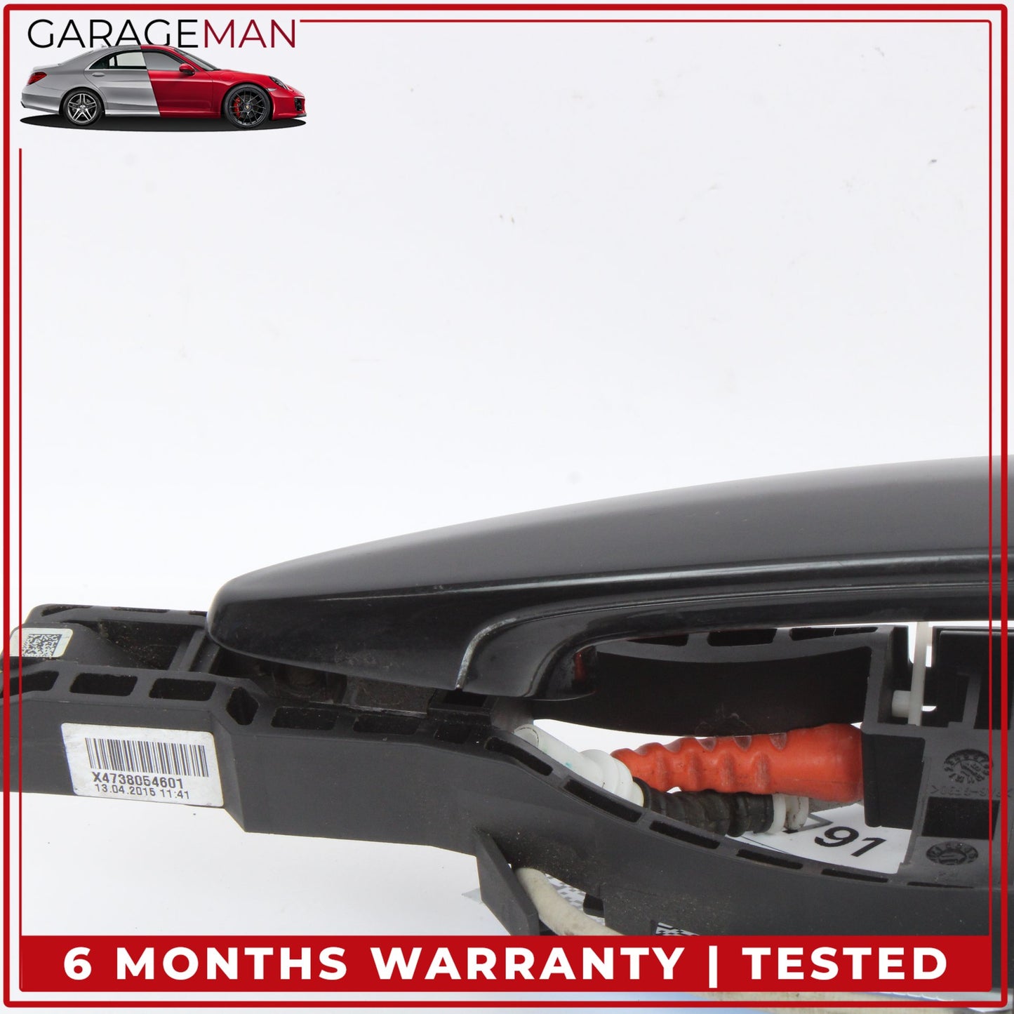 2014-2020 BMW 428i F36 Rear Right Passenger Side Exterior Door Handle Black OEM