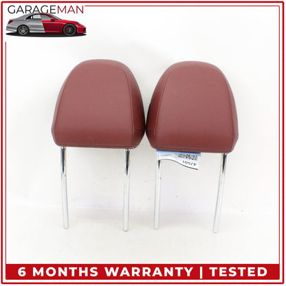 2019-2025 BMW 330i Front Left and Right Side Seat Head Rest Red 52107478116 OEM