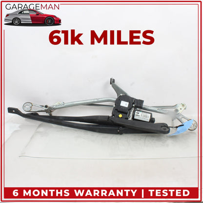 2017-2023 BMW 530e G30 Front Windshield Wiper Linkage w/ Motor W224097 OEM