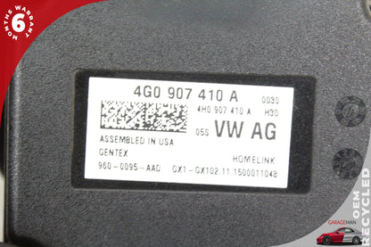 2011-2018 Audi SQ5 8R HomeLink Garage Door Opener Control Module 4G0907410A OEM