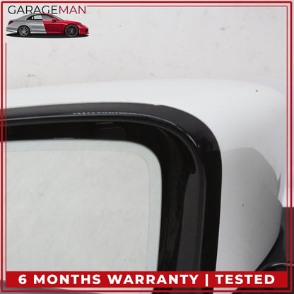 2019-2025 BMW 330i Front Left Driver Side Door Rear View Mirror White OEM