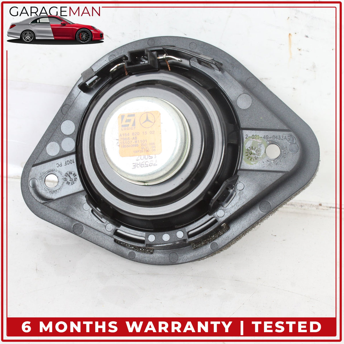 2006-2012 Mercedes W164 ML350 Front and Rear Door Audio Sound Speakers Set OEM