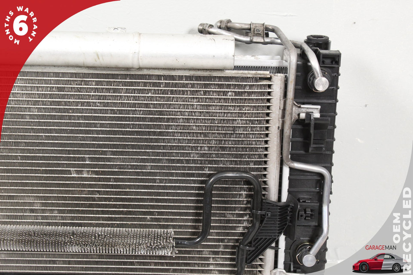 2003-2006 Mercedes W219 CLS500 Engine Cooling Radiator AC A/C Condenser Assembly