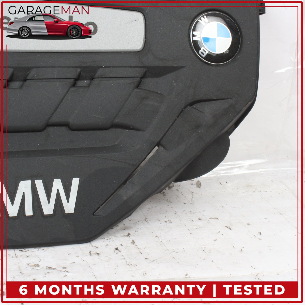 2008-2014 BMW 650i 550i 4.4L V8 N63 Engine Motor Cover Trim Panel Set OEM