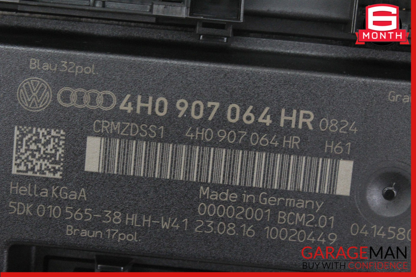 2012-2018 Audi A6 A7 BCM Body Comfort Control Module Unit 4H0907064HR OEM