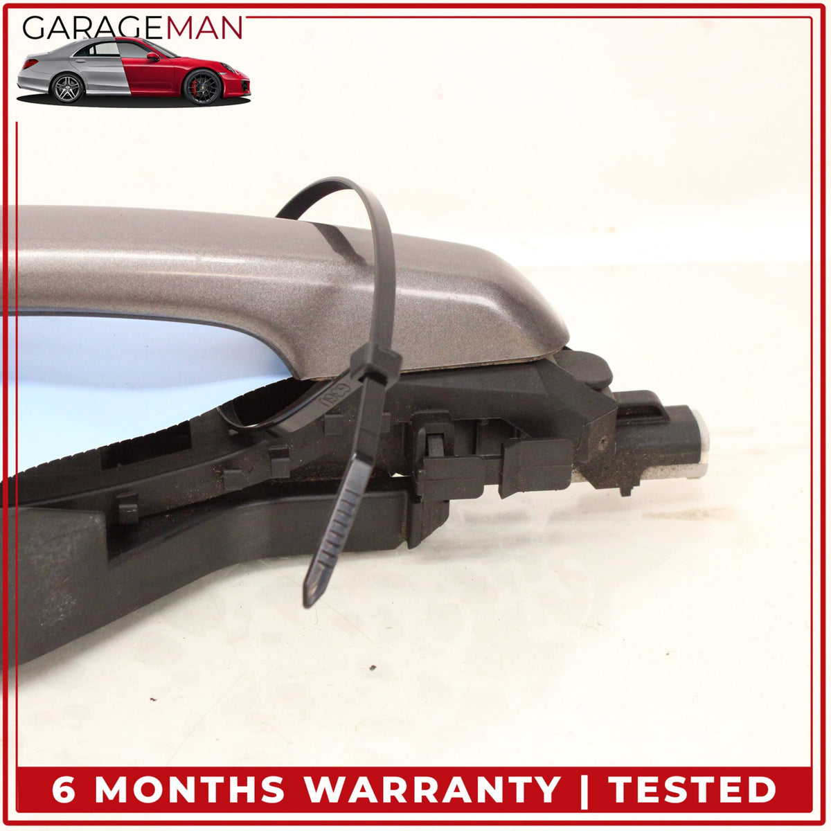 2014-2022 LR Range Rover Sport L494 Rear Left Side Exterior Door Handle Gray OEM