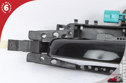 2012-2018 Audi A7 Right Passenger Side Exterior Door Handle Black 4H0837886 OEM