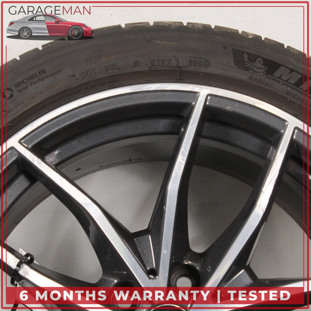 2019-2026 BMW Z4 G29 Styling 770 V-Spoke Rear Wheel Rim w/ Tire 9Jx18 ET28 OEM