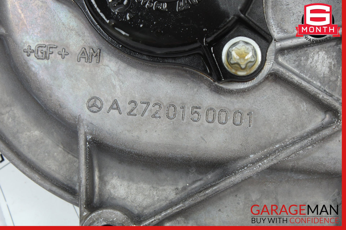 2005-2013 Mercedes W209 CLK350 Front Left Engine Timing Chain Cover Plate OEM