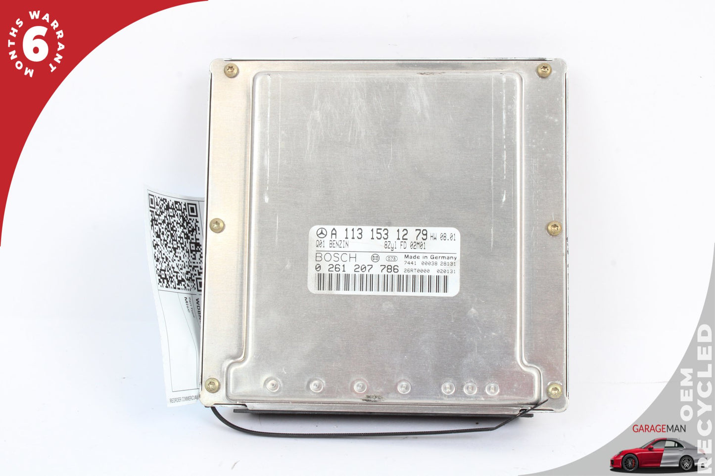 02-06 Mercedes-Benz S500 W220 Sedan ECU Engine Control Module 1131531279 Genuine