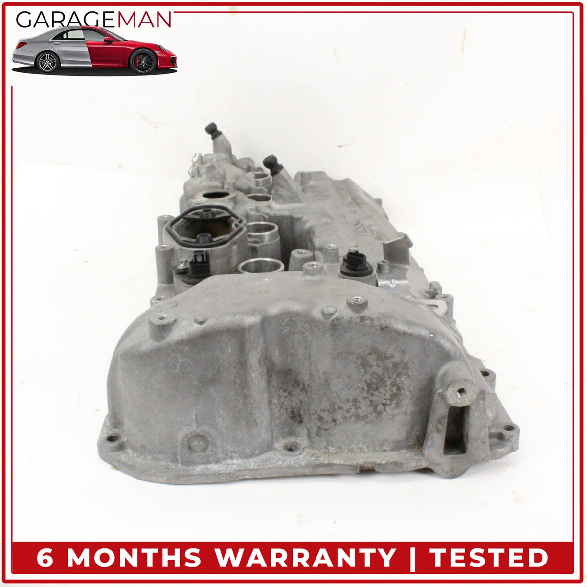 2013-2019 BMW 650i F06 Sedan Engine Left Side Cylinder Head Valve Cover 7636612 OEM