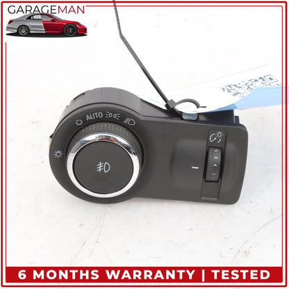 2016 Buick Cascada Convertible Headlight Switch 13292028 OEM