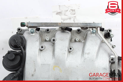 2005-2013 Mercedes W164 ML350 Intake Manifold w/ Fuel Rail & Throttle Body OEM