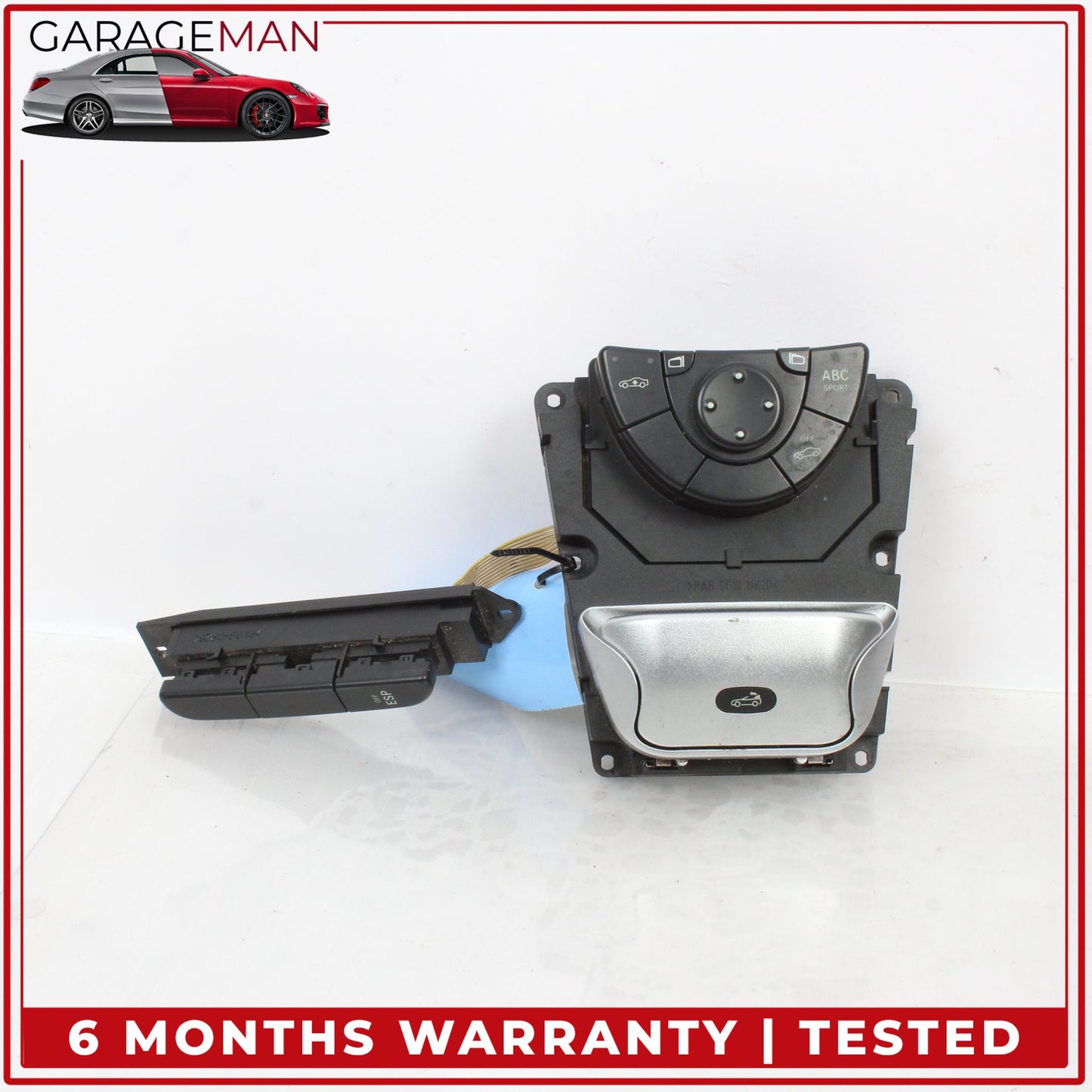 2007-2012 Mercedes R230 SL500 Convertible Top Roof ABC Mirror Control Switch OEM