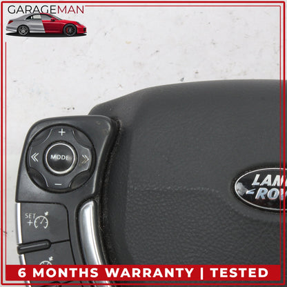 2010-2012 Land Rover Range Rover L322 Steering Wheel Airbag w/ Switch Button OEM