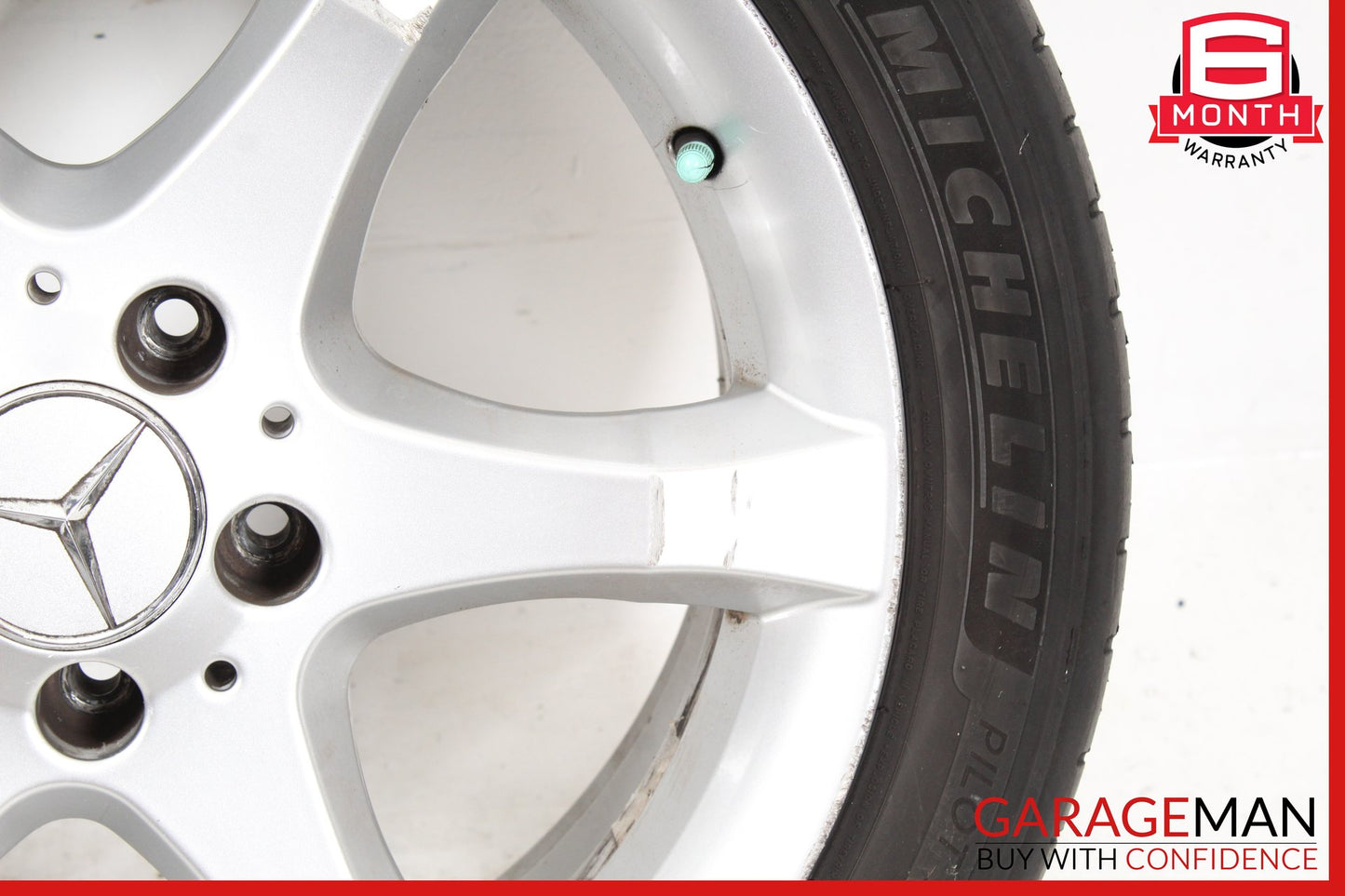 2005-2007 Mercedes W203 C230 C350 Front Wheel Rim w/ Tire 7.5JX17H2 ET36 OEM