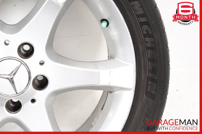 2005-2007 Mercedes W203 C230 C350 Front Wheel Rim w/ Tire 7.5JX17H2 ET36 OEM