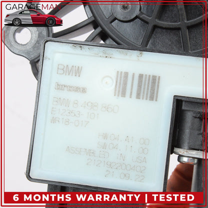 2019-2025 BMW M340i 330i G20 Front Right Side Window Regulator Motor 8498860 OEM