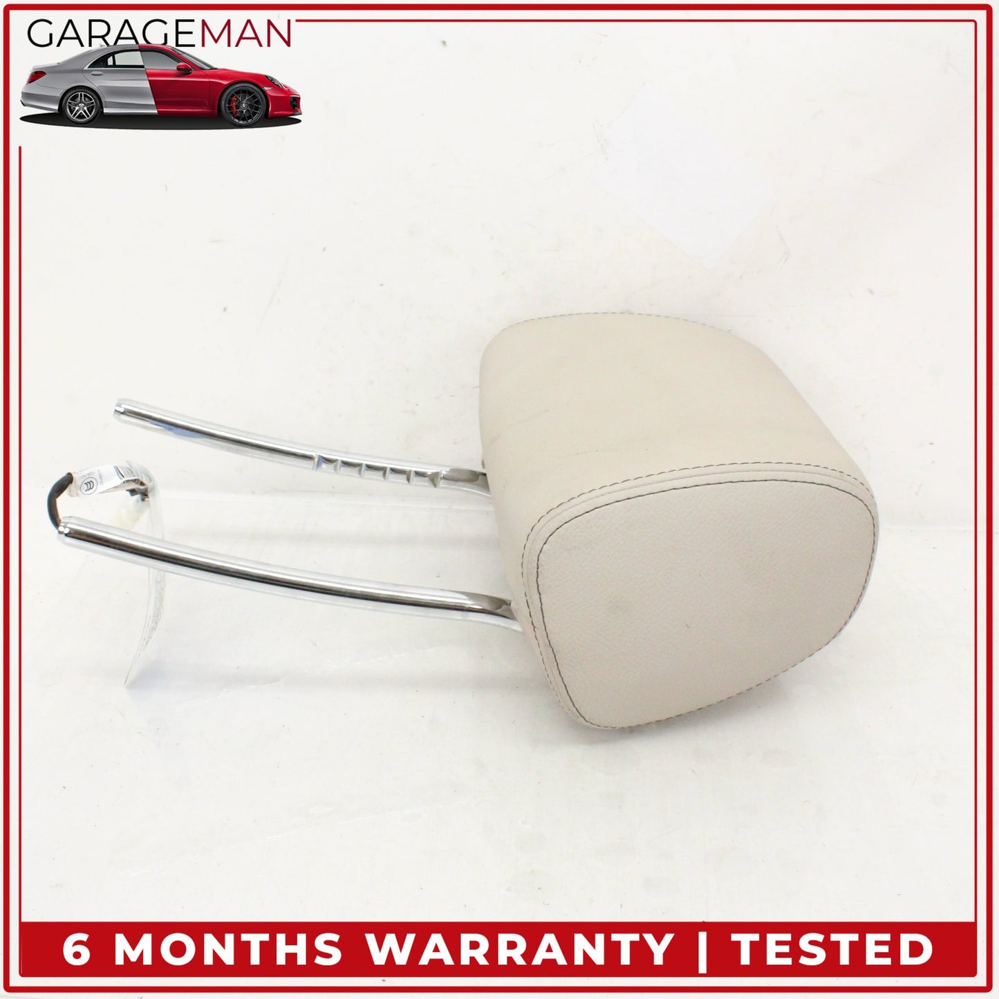 2011-2018 BMW X3 X4 F25 SUV Front Left or Right Side Seat Head Rest Beige OEM