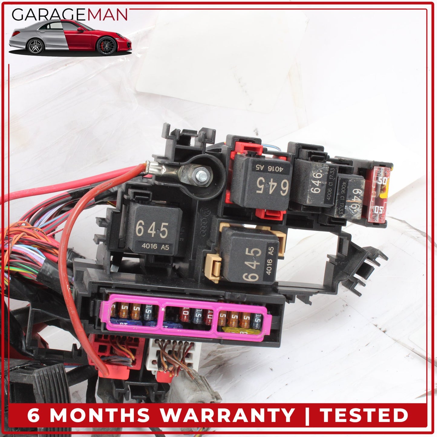 2012-2018 Audi A6 A7 3.0L Engine Motor Wire Wiring Harness 4G1971072KP OEM
